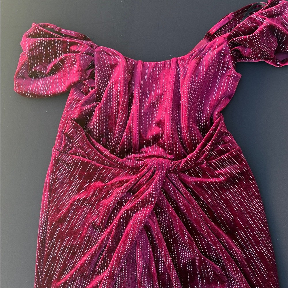 Charming Velvet Dress